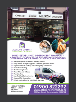 Flyer Design by Deziners Zone for JWW Allison & Sons Ltd | Design: #21426992