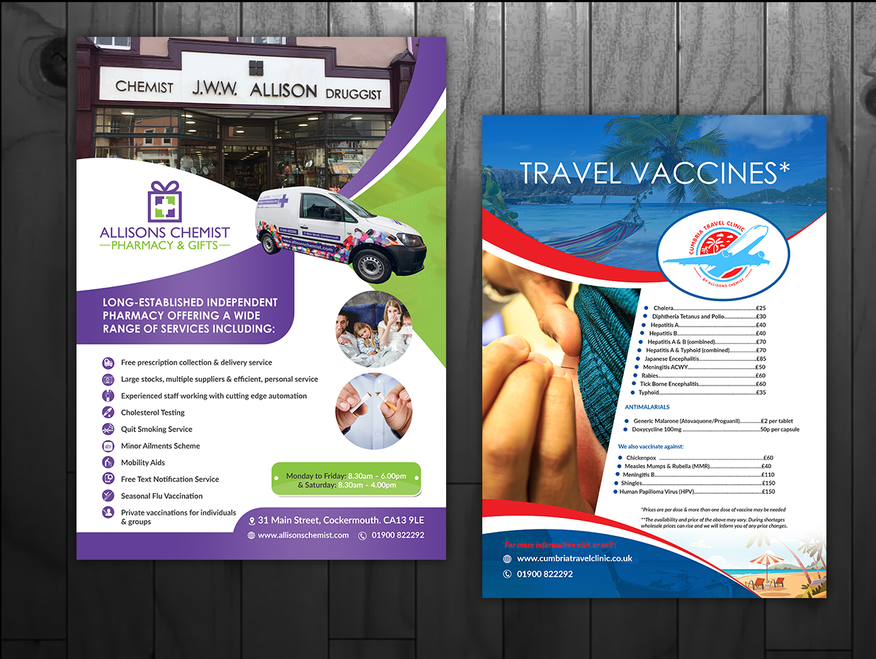 Flyer Design by innovative earth for JWW Allison & Sons Ltd | Design #21418579
