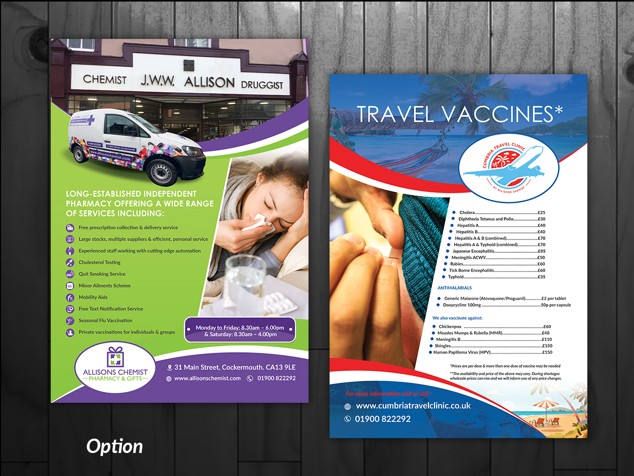 Design de Flyer par innovative earth pour JWW Allison & Sons Ltd | Design #21418980