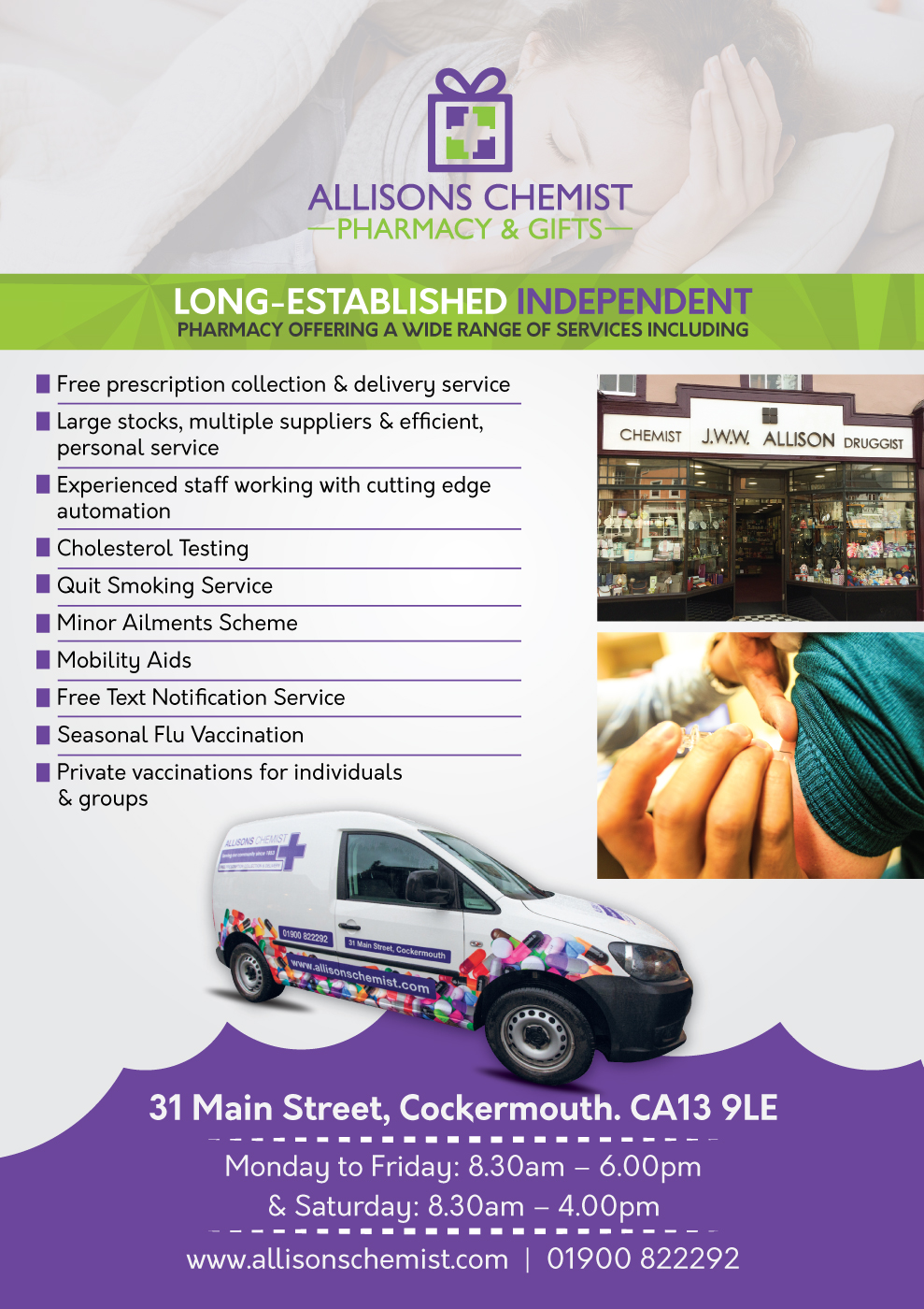 Flyer Design by Fusionex Studio for JWW Allison & Sons Ltd | Design #21435963