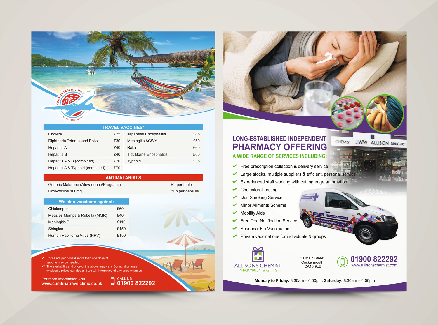 Flyer Design by Jabin Doly for JWW Allison & Sons Ltd | Design #21415331