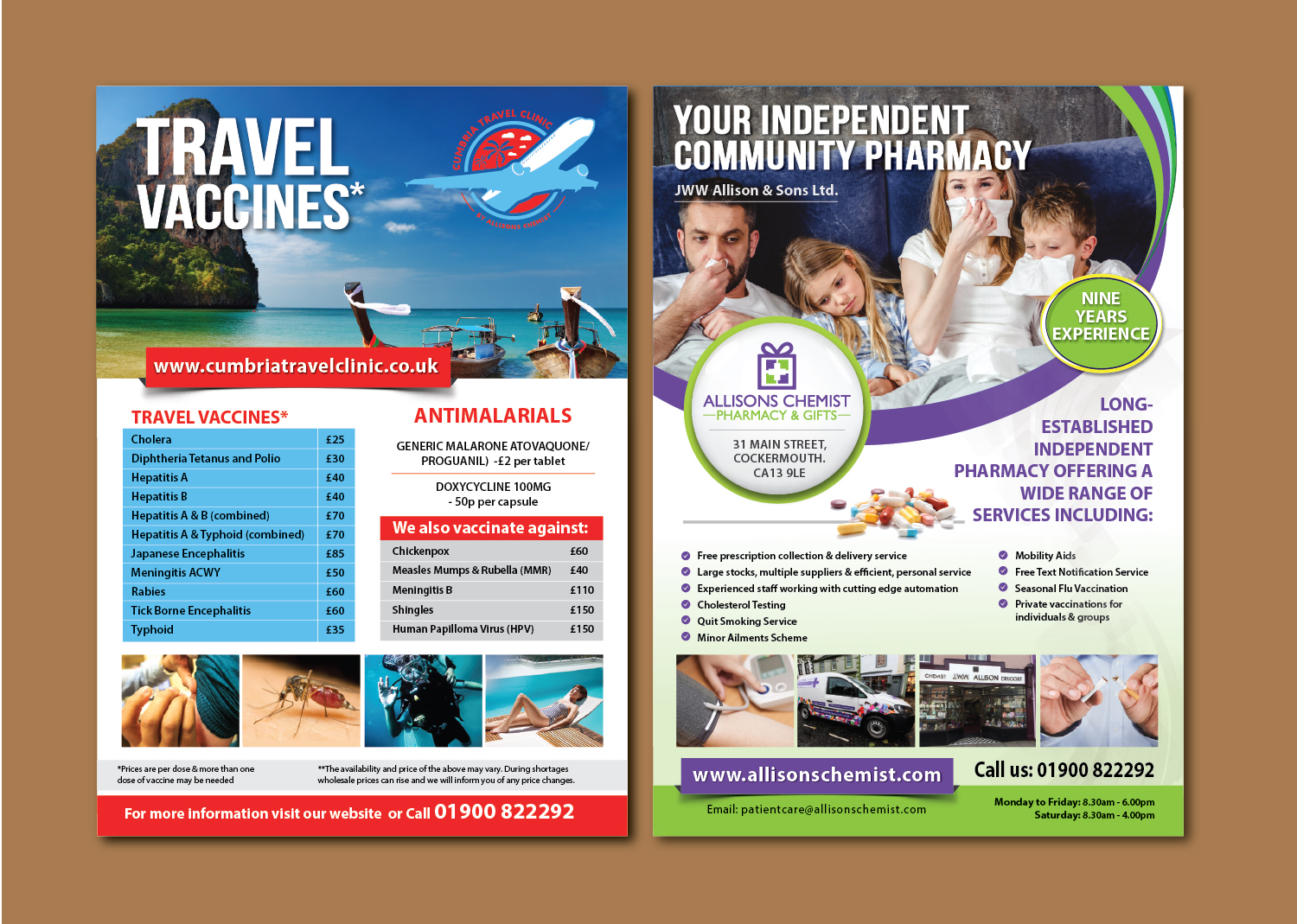 Flyer Design by meet007 for JWW Allison & Sons Ltd | Design #21430856