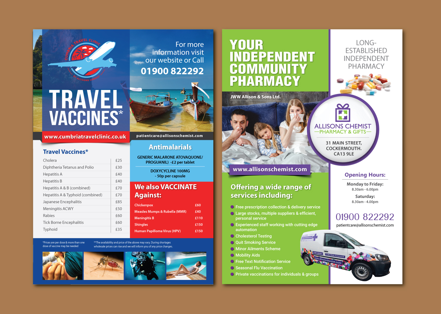 Flyer Design by meet007 for JWW Allison & Sons Ltd | Design #21433561