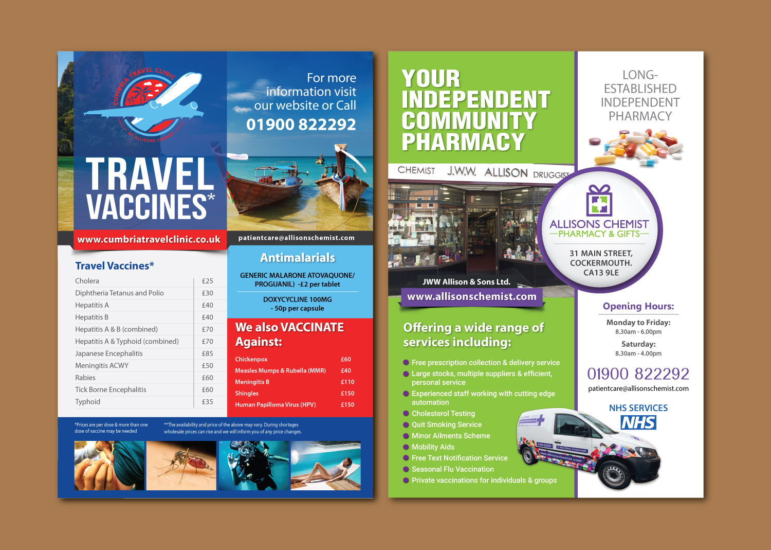 Flyer Design by meet007 for JWW Allison & Sons Ltd | Design #21442560