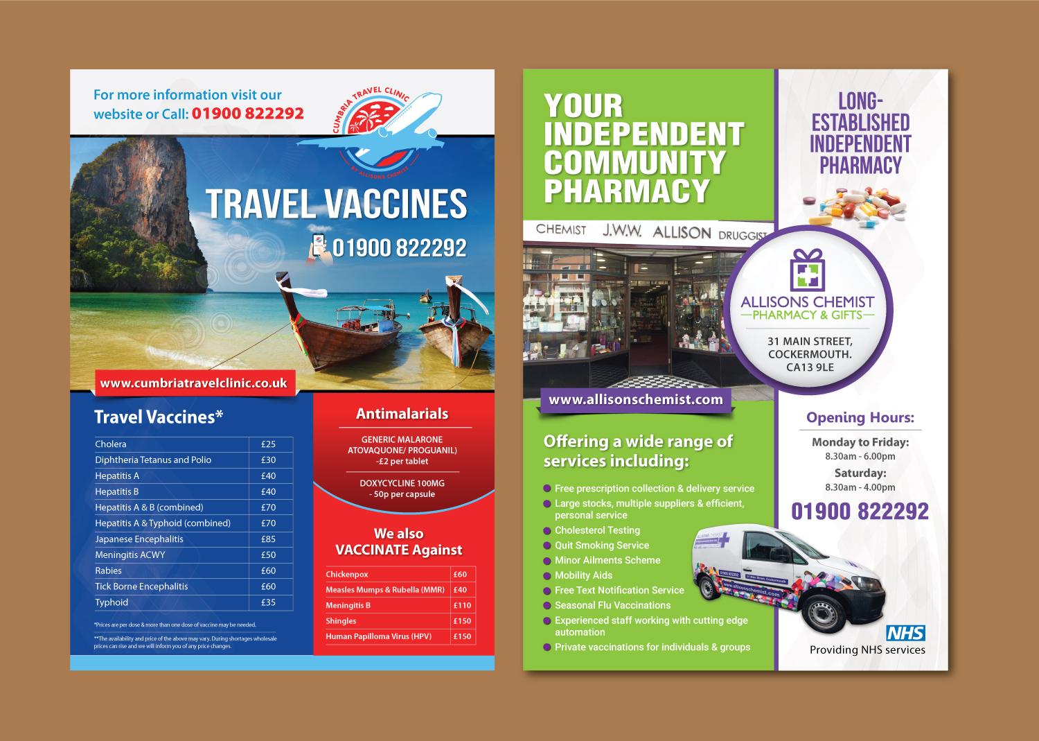 Flyer Design by meet007 for JWW Allison & Sons Ltd | Design: #21460919
