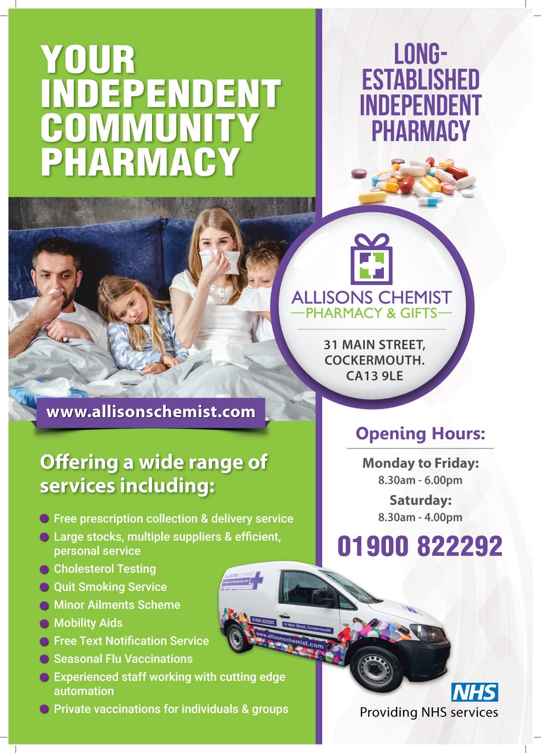 Flyer Design by meet007 for JWW Allison & Sons Ltd | Design #21465835