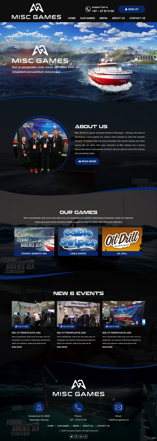 Web Design by pb for this project | Design #21444119