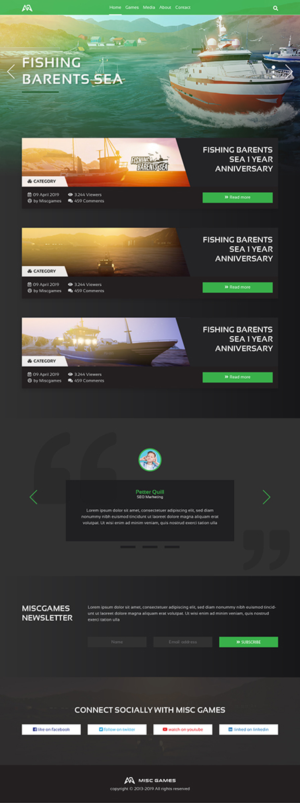 Diseño Web por Prabu Antasena para este proyecto | Diseño #21461694