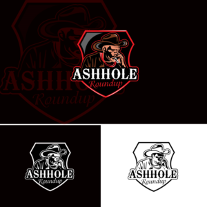 AshHole Roundup (in western/cowboy font) | Design de Logo par sankar999