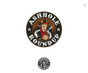 AshHole Roundup (in western/cowboy font) | Design de Logo par D_Mantra