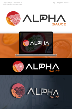 Alpha Sauce, or some variation that communicates this | Logo Design by Designer Hamza