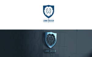 The Lions Soccer | Logo Design by MT