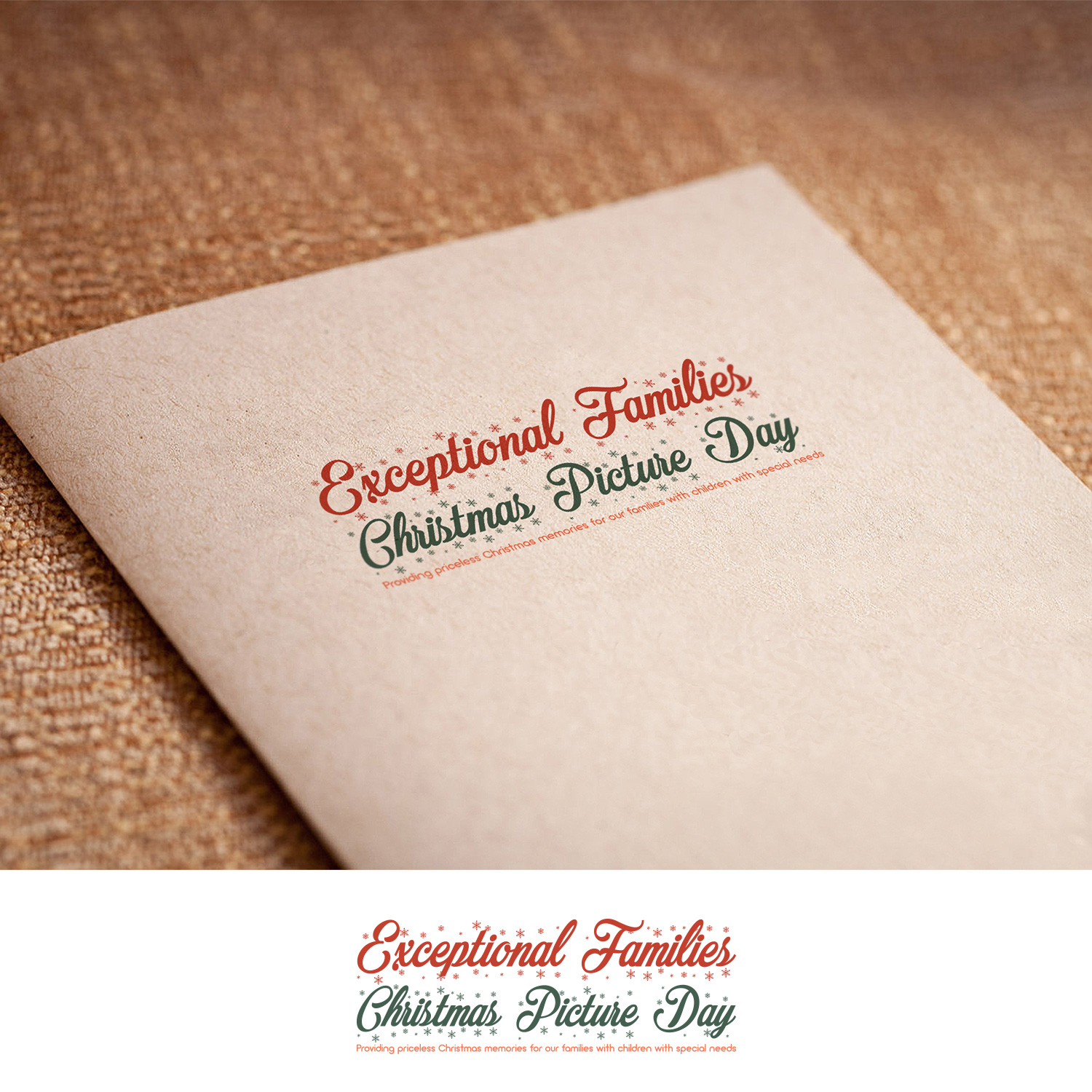 Logo Design by DesignDUO for Exceptional Families Christmas Picture Day | Design #21442132