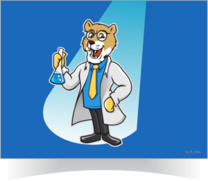 Scientist themed mascot for our school | Diseño Gráfico por r-toha