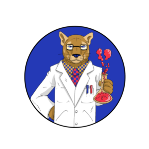 Scientist themed mascot for our school | Diseño Gráfico por Tomi Ax