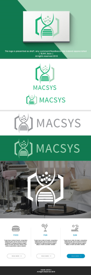 MACSYS [optional: this need not  be part of the logo] | Diseño de Logo por Riv.