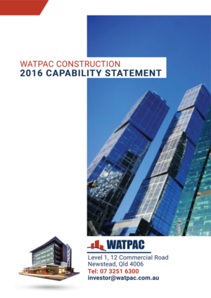 Easy Trades Capability Statement 2019  | Diseño de Brochure por designgreen