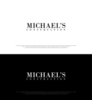Michael’s Construction  | Logo Design by sushsharma99