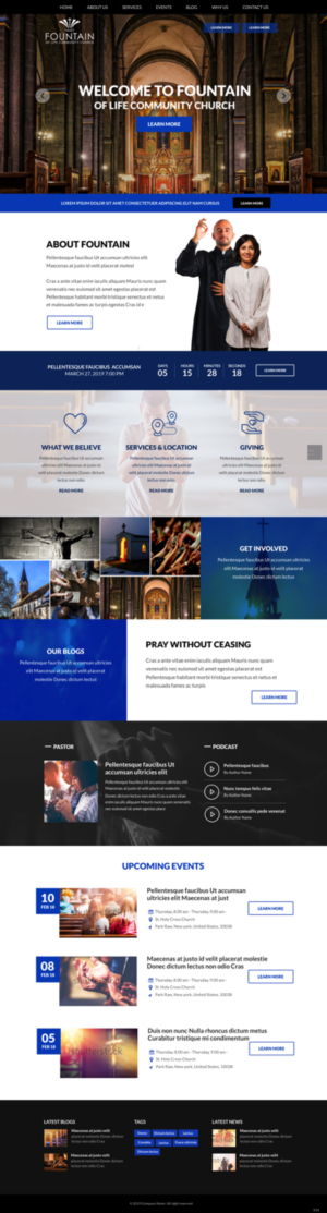 Web Design by pb for this project | Design: #21437635