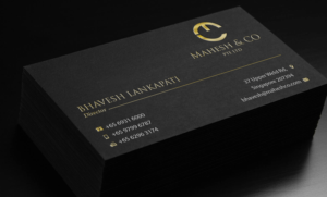 Wholesale in Gold Jewellery & Gold Bullion | Visitenkarten-Design von Riz'