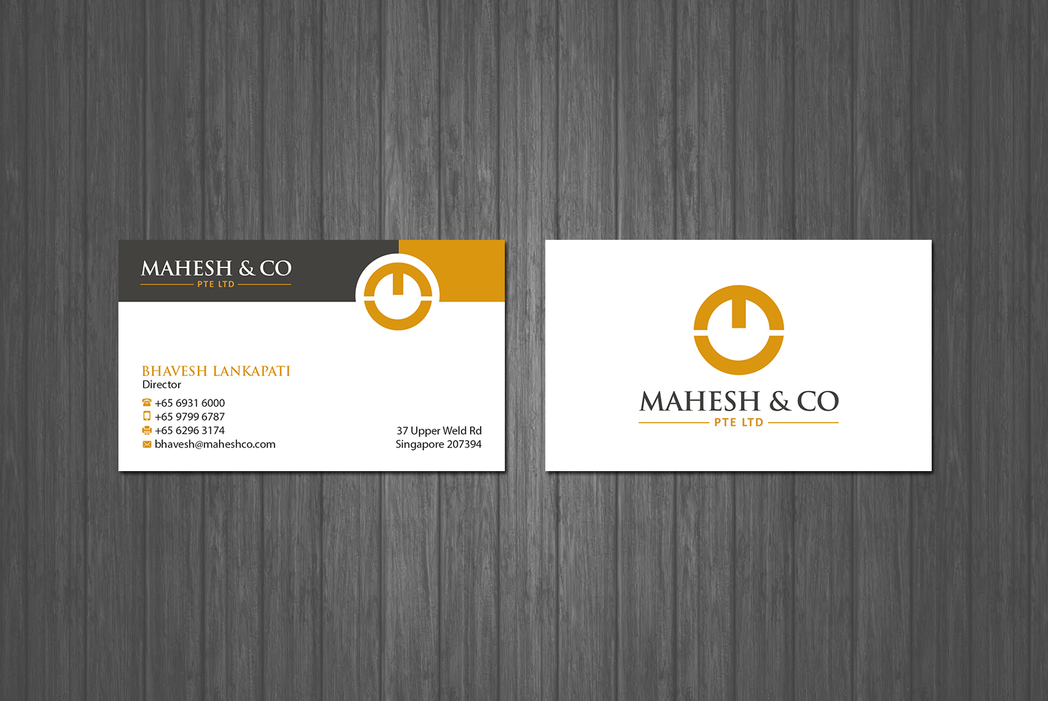 Business Card Design by Creations Box 2015 for this project | Design #21432217
