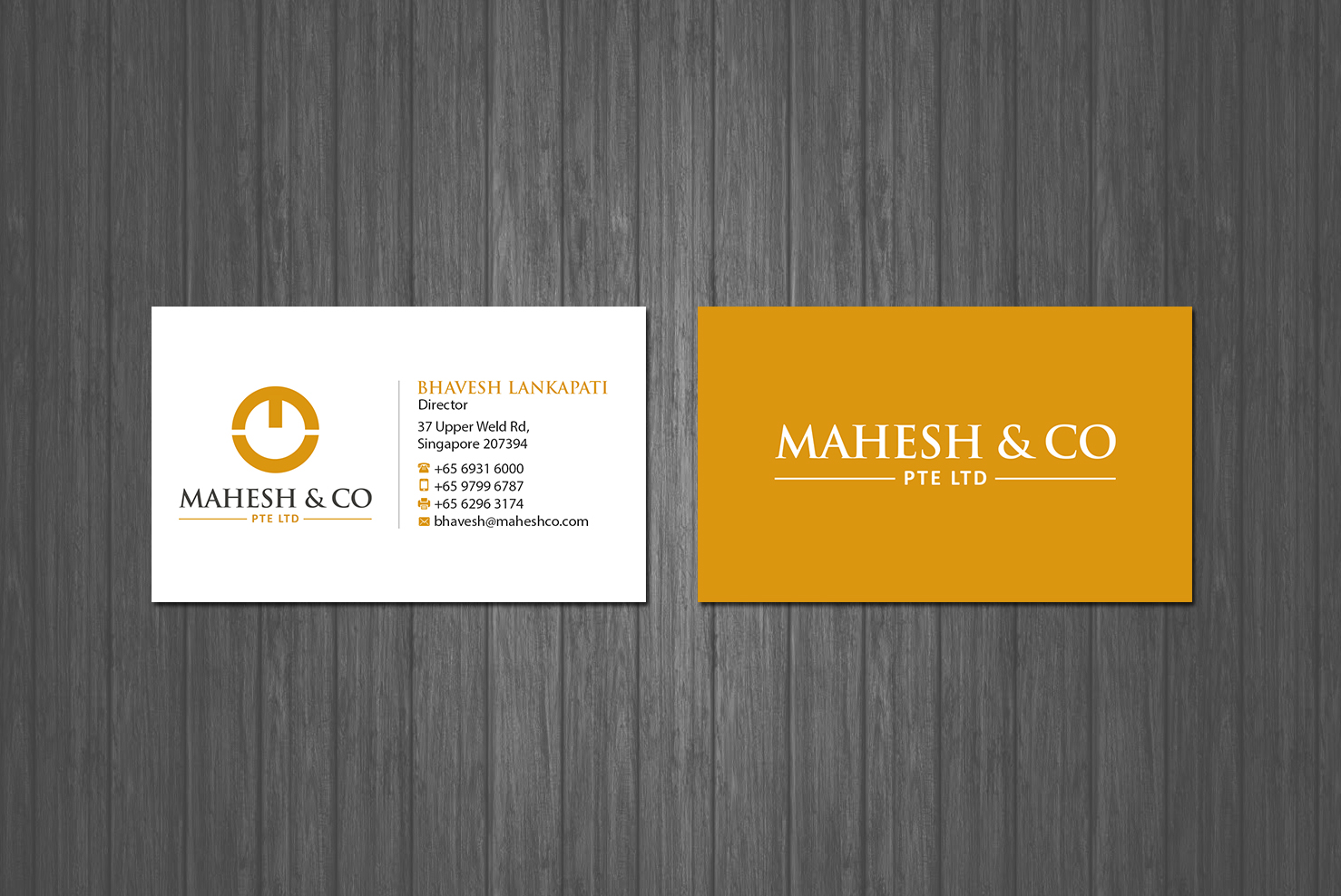 Business Card Design by Creations Box 2015 for this project | Design #21432220