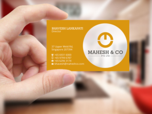 Business Card Design by Creations Box 2015 for this project | Design: #21432225