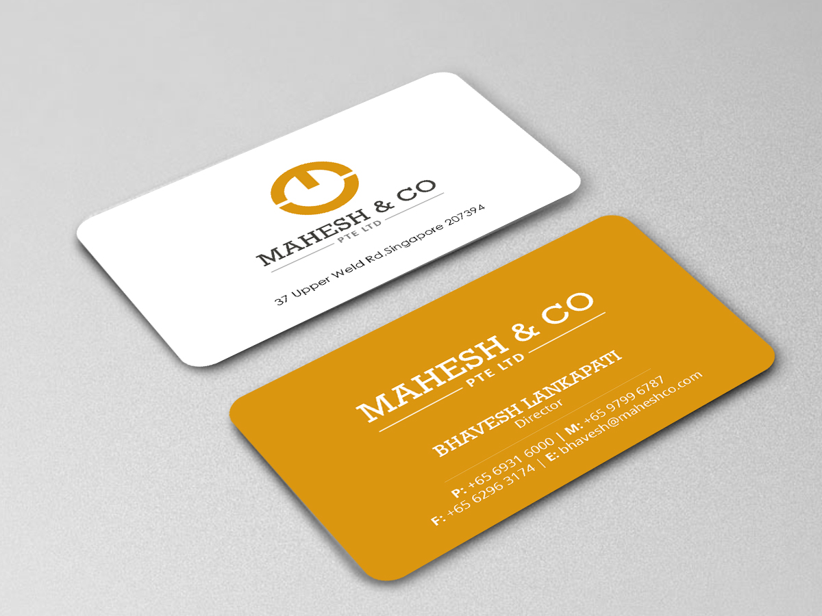 Business Card Design by Creations Box 2015 for this project | Design #21432229