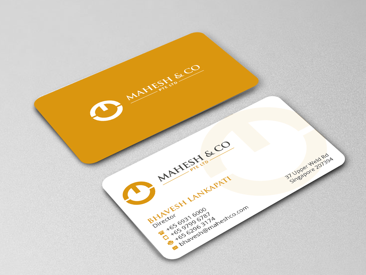 Business Card Design by Creations Box 2015 for this project | Design #21432231