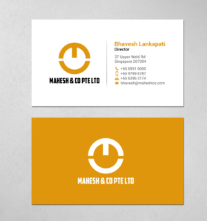 Business Card Design by chandrayaan.creative