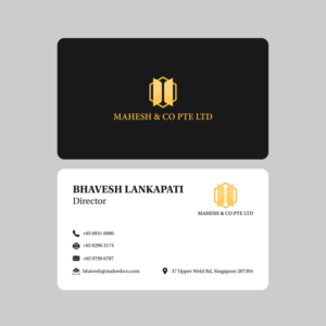Business Card Design by Mas Dhimas for this project | Design: #21419733