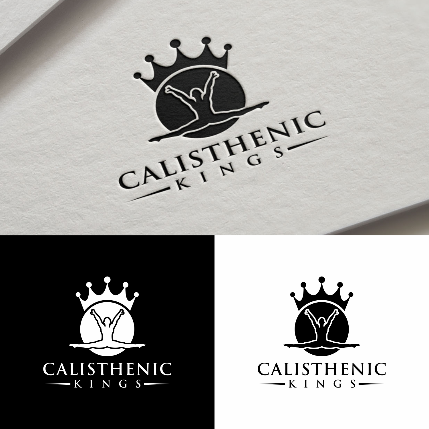 Logo-Design von saher khan 2 für Calisthenic Kings | Design #21433189