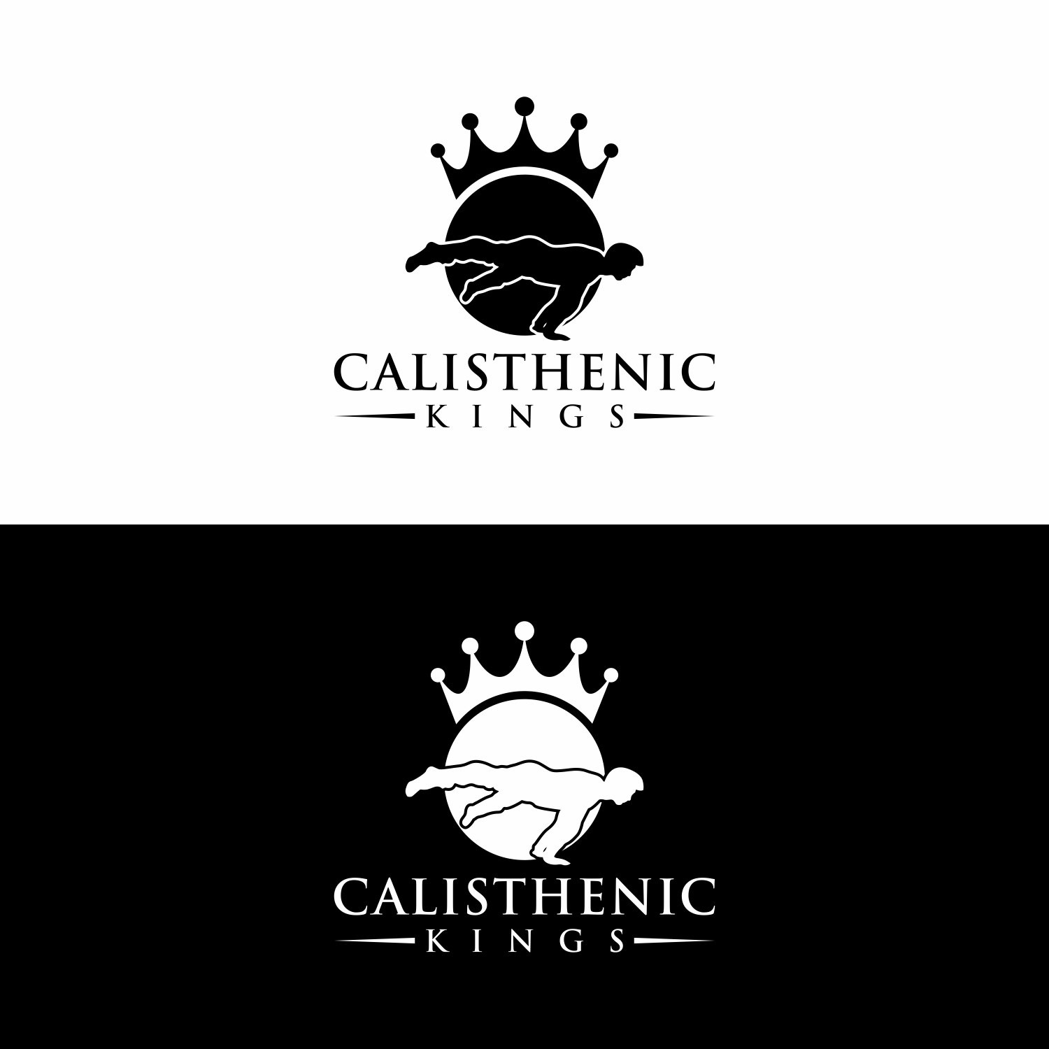 Logo Design by saher khan 2 for Calisthenic Kings | Design #21433414