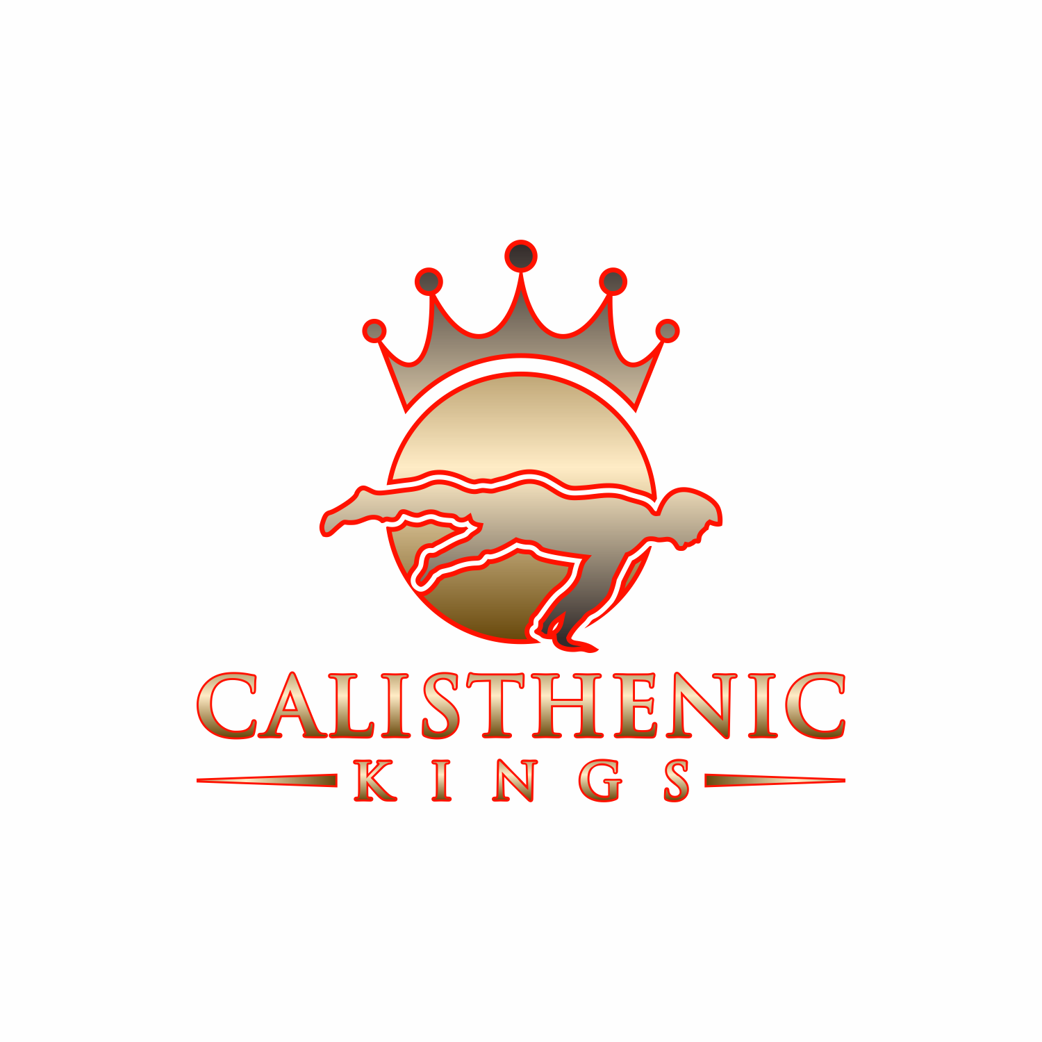 Logo-Design von saher khan 2 für Calisthenic Kings | Design #21438832