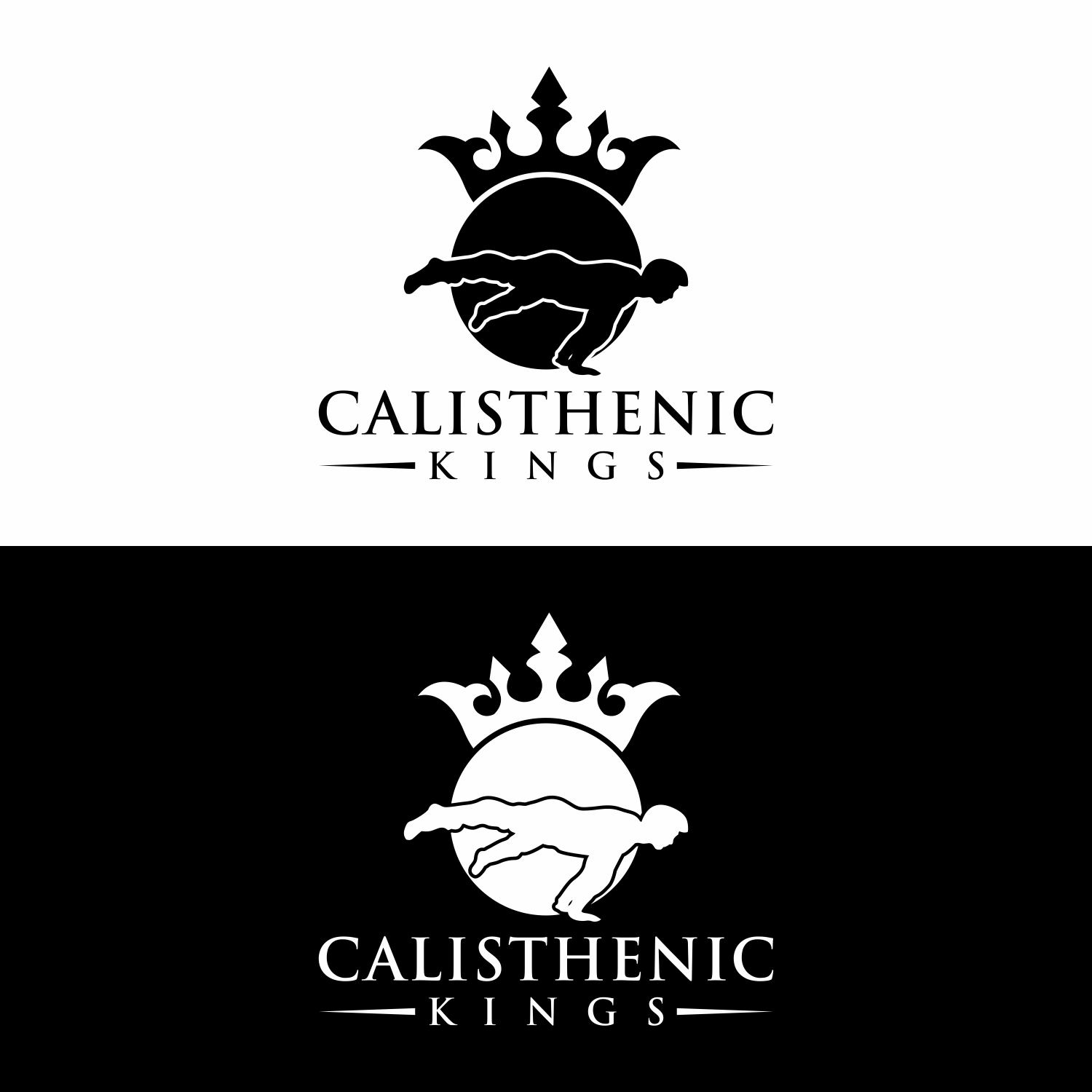 Logo Design by saher khan 2 for Calisthenic Kings | Design #21480889