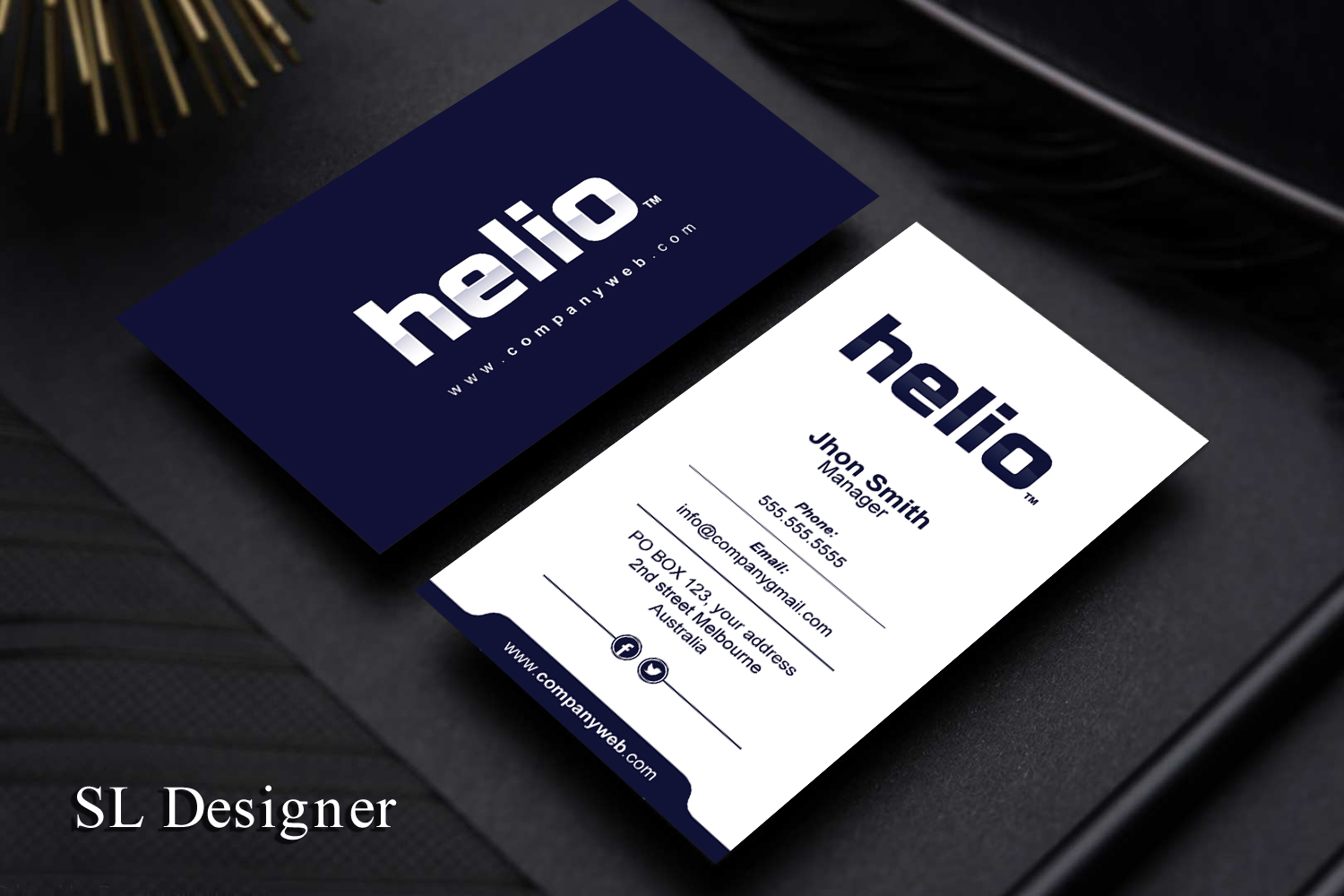 Business Card Design by SL Designer for this project | Design #21424677