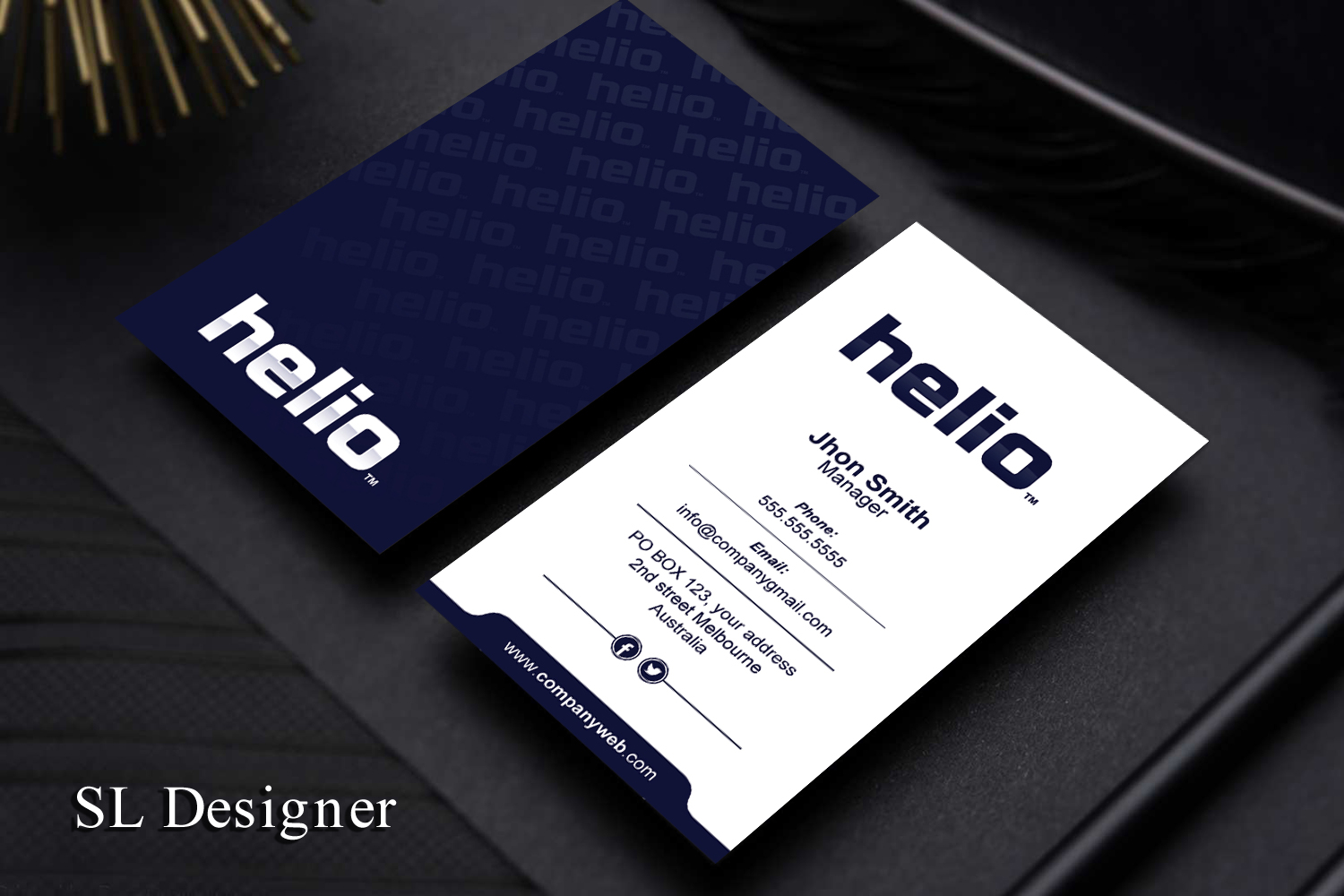 Business Card Design by SL Designer for this project | Design #21424678