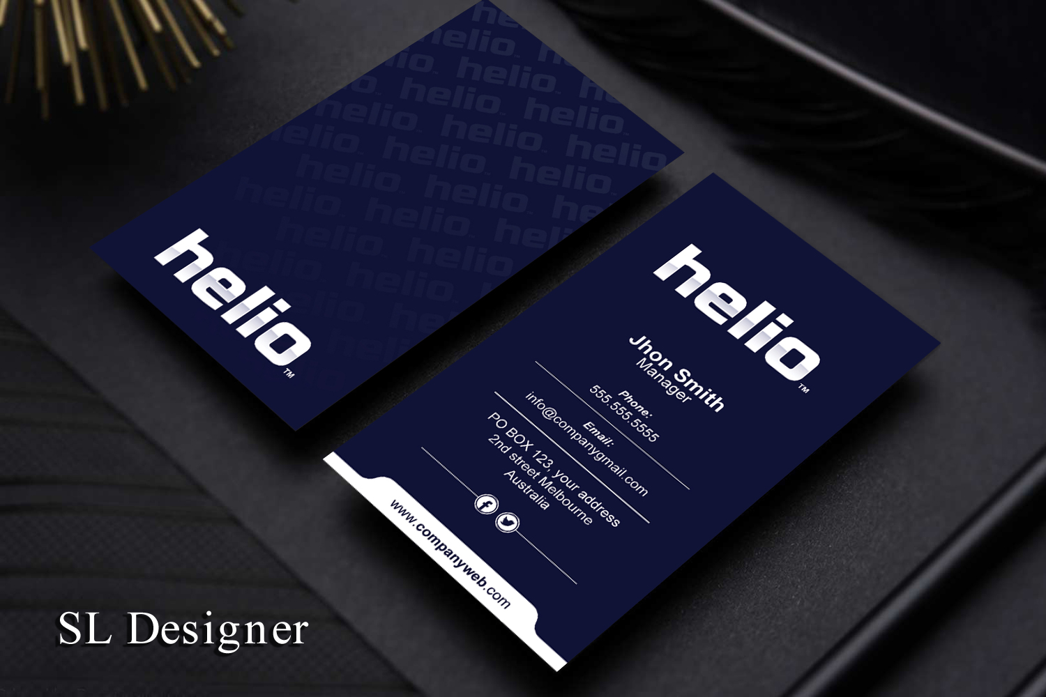 Business Card Design by SL Designer for this project | Design #21424679