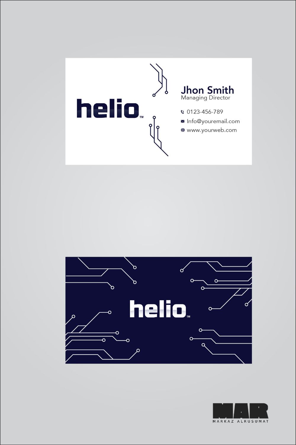 Business Card Design by MarkazAlrusumatOfficial for this project | Design #21433440