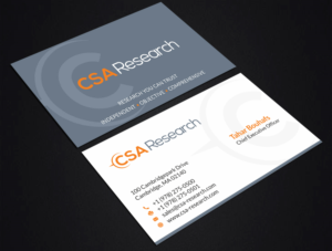 Business Card Design by SKYdesign for this project | Design: #21433834