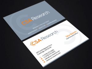 Business Card Design by SKYdesign for this project | Design: #21501108