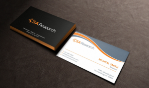 Market Research firm needs updated business cards with new logo | Business Card Design by Tripti Ranjan Gain