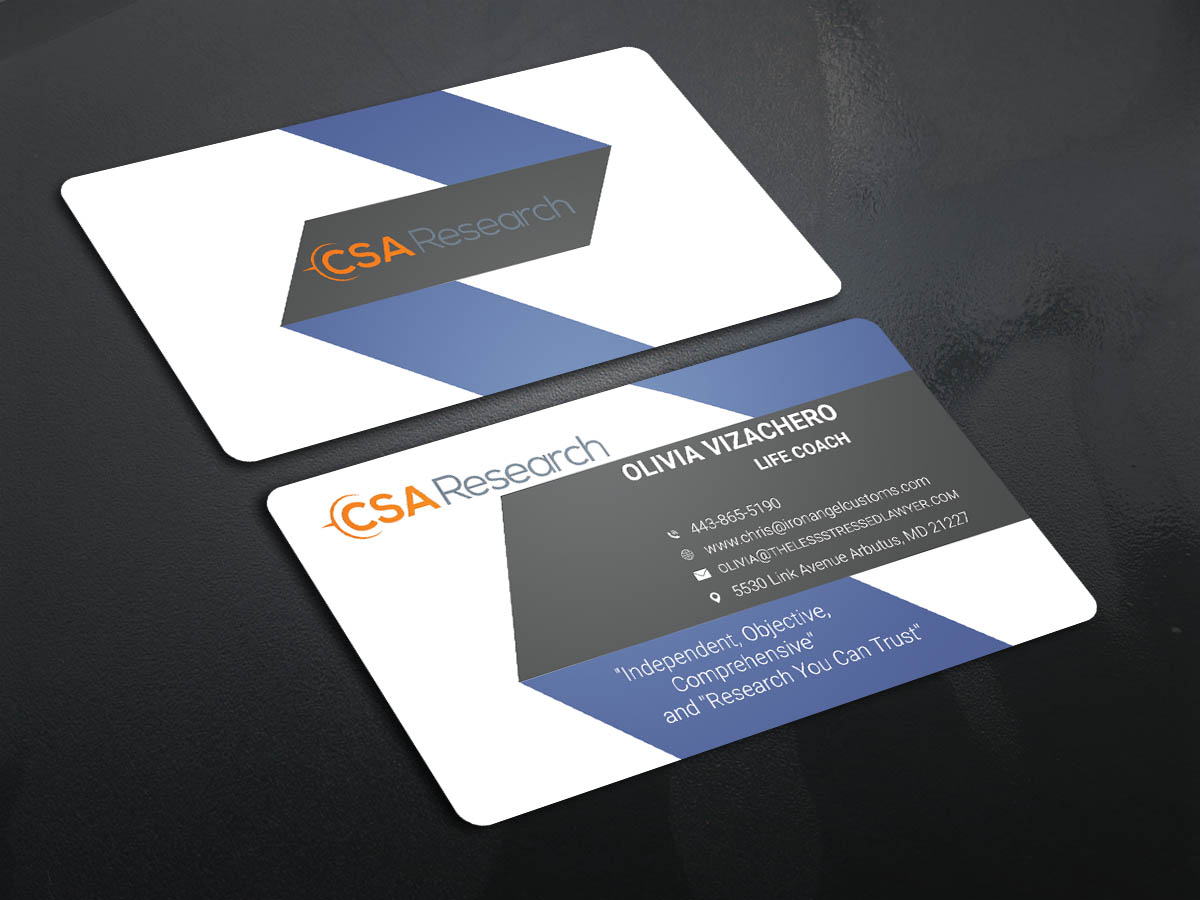 Business Card Design by sabbirhossain230 for this project | Design #21434704
