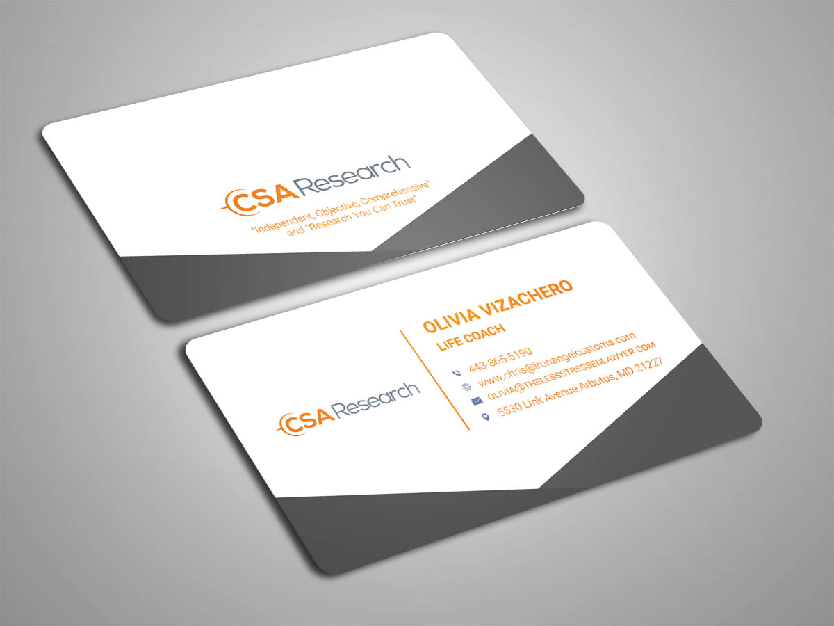 Business Card Design by sabbirhossain230 for this project | Design #21434711