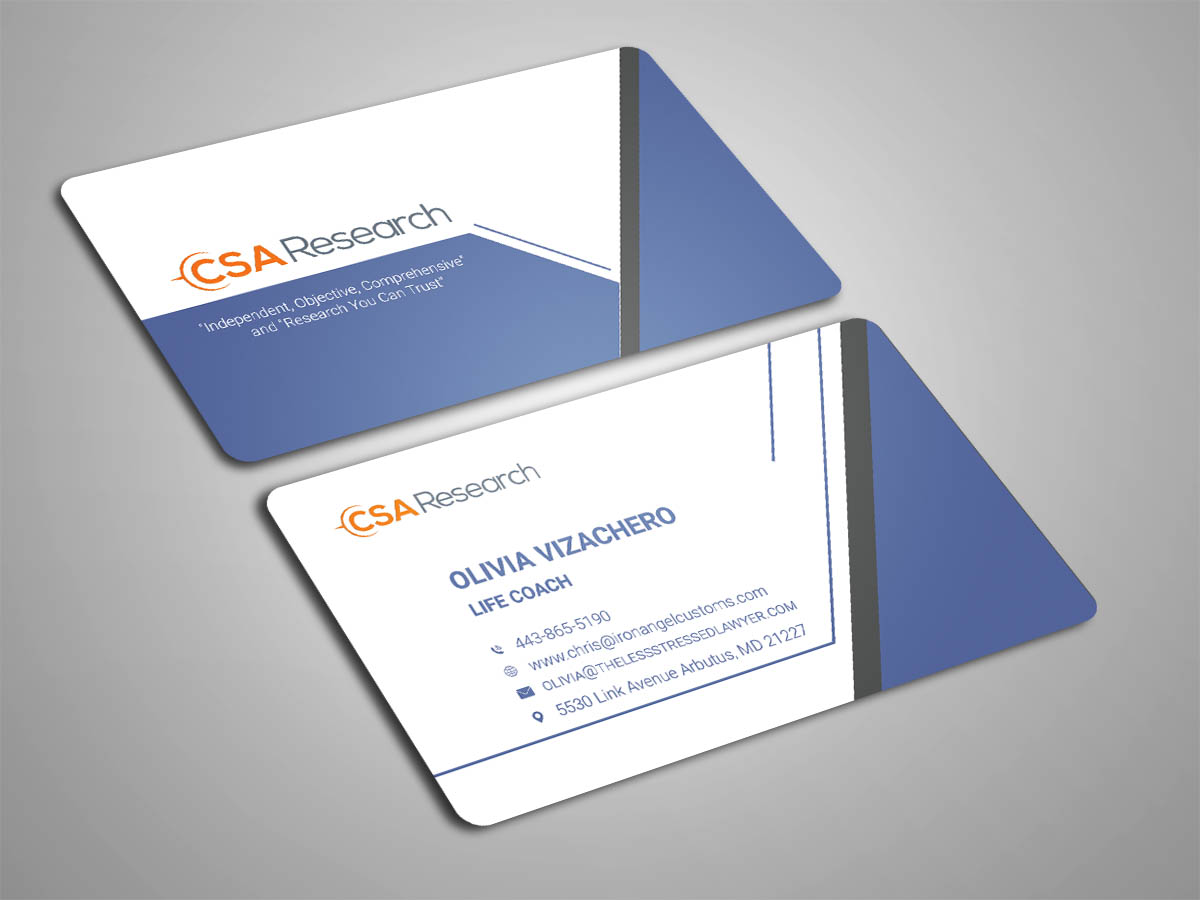 Business Card Design by sabbirhossain230 for this project | Design #21434712