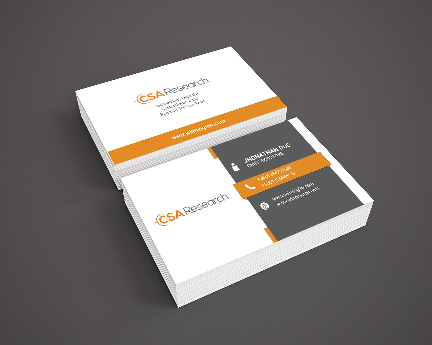 Business Card Design by sabbirhossain230 for this project | Design #21434759