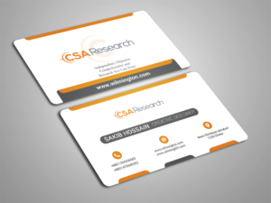 Business Card Design by sabbirhossain230 for this project | Design: #21434890