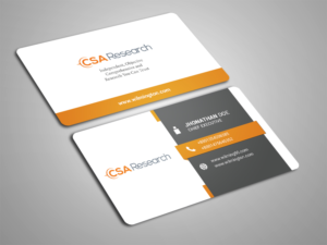 Business Card Design by sabbirhossain230 for this project | Design: #21434895
