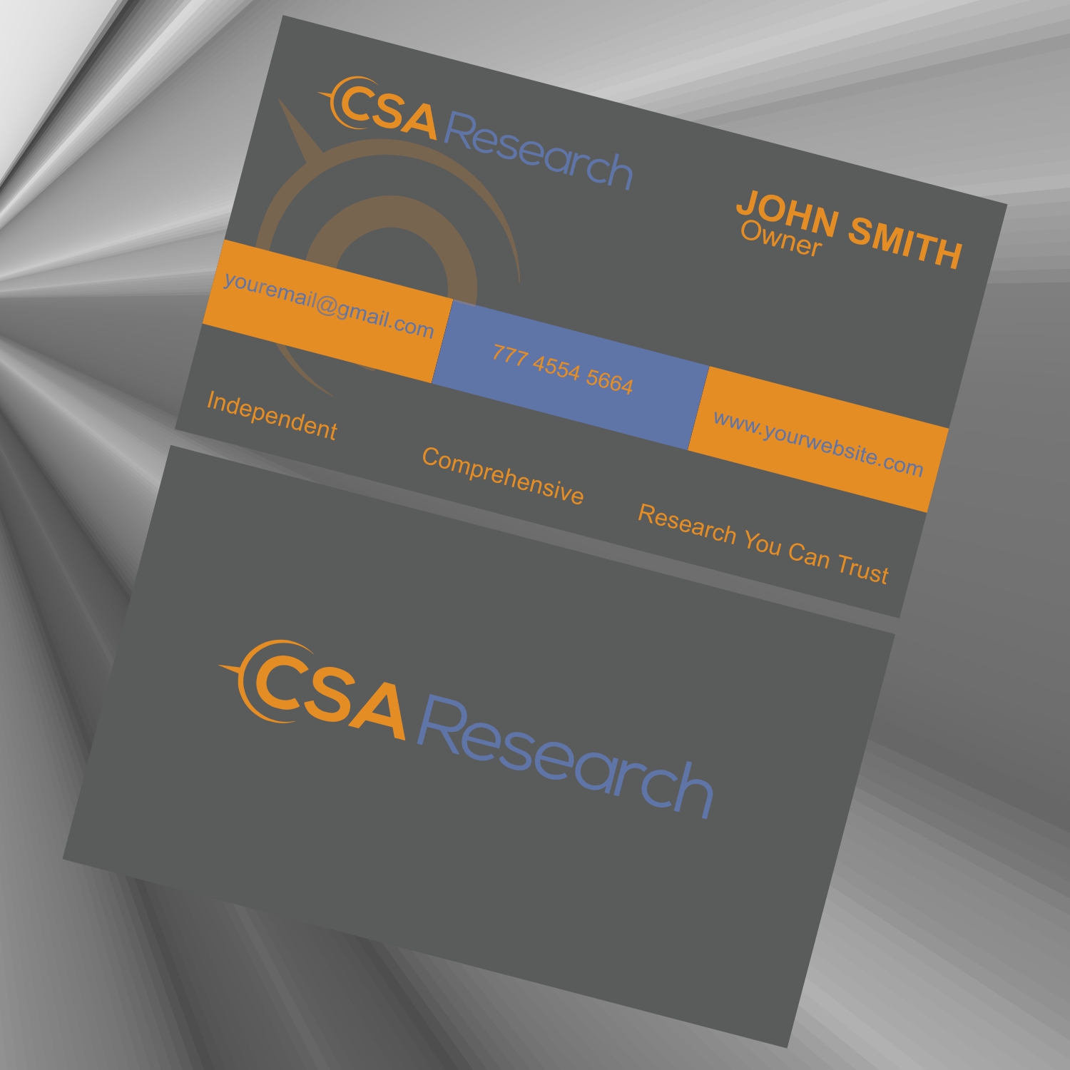 Business Card Design by Kipkemoi for this project | Design #21430193
