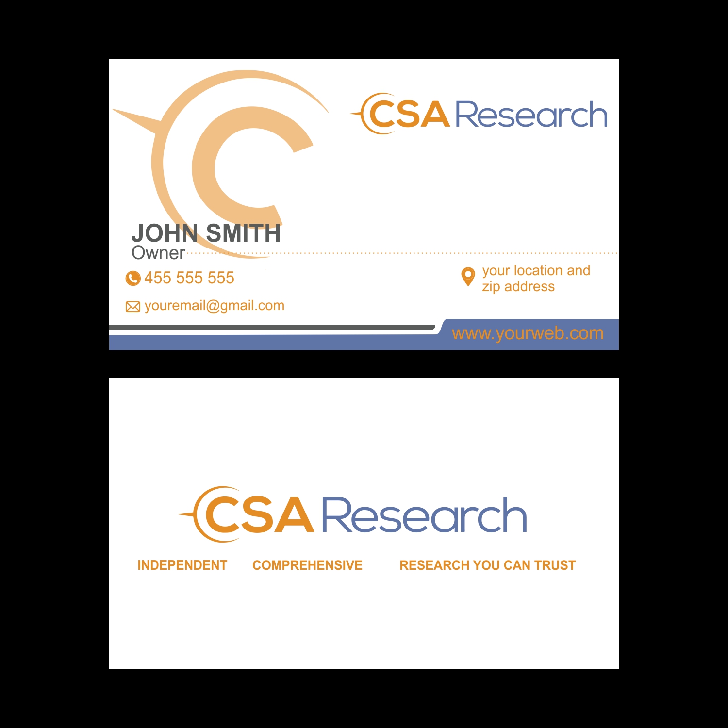 Diseño de Tarjeta de Presentación por Kipkemoi para este proyecto | Diseño #21433315